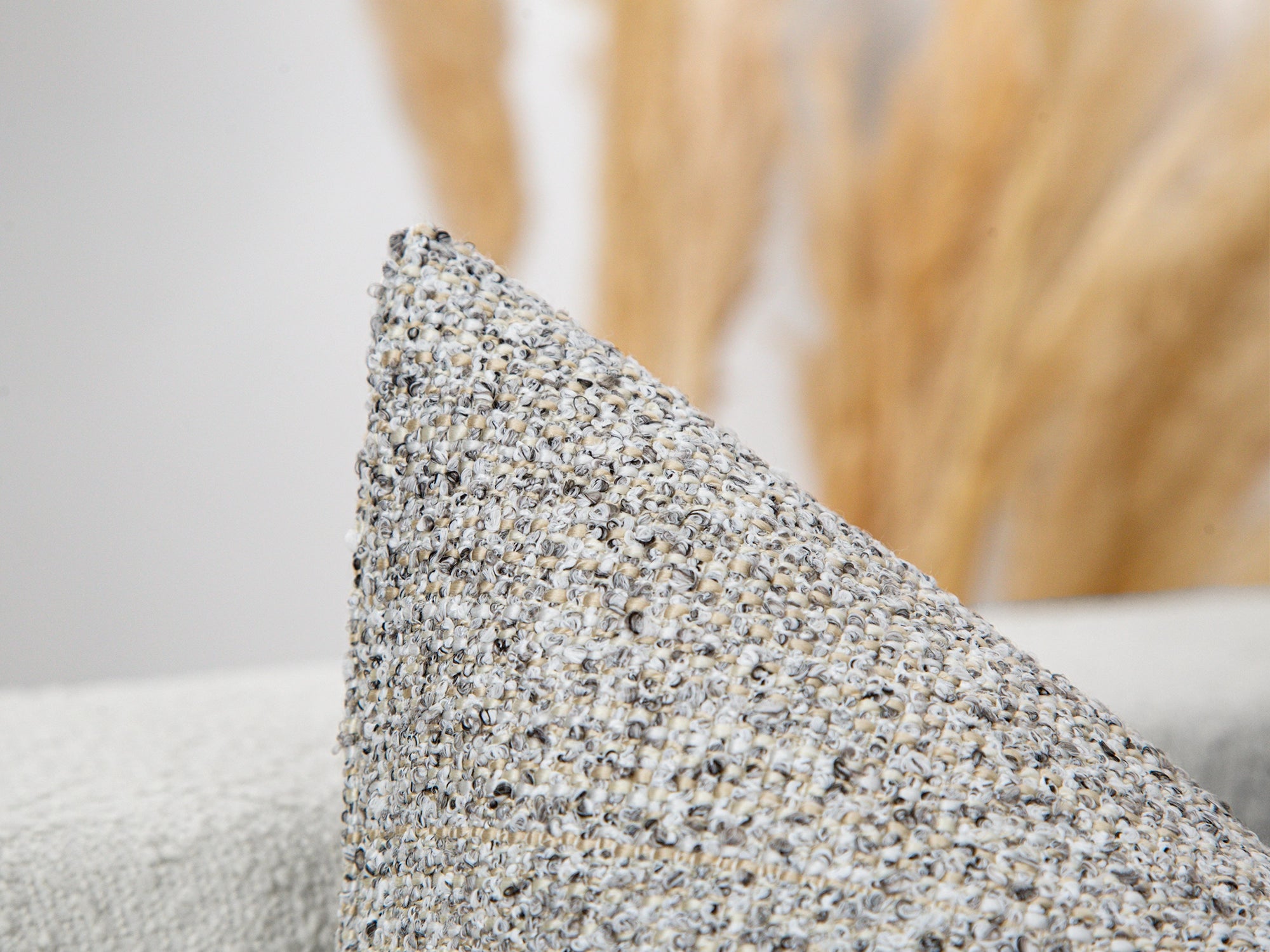 Neutral Boho Throw Pillow Cover