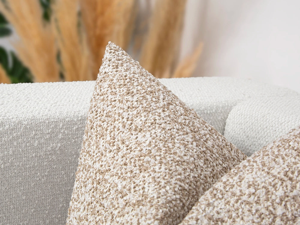 Earthy Boucle Pillow Cover