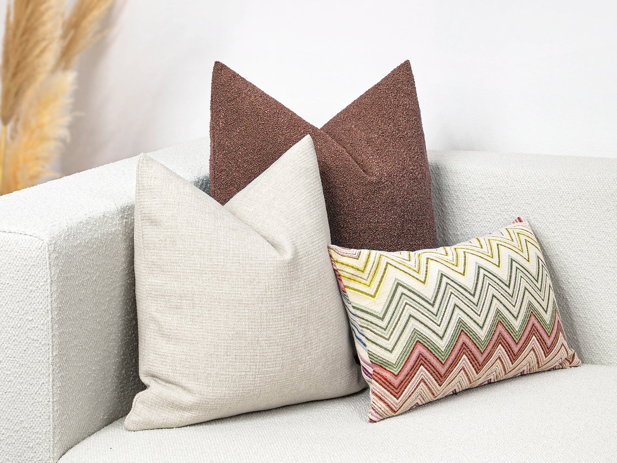 Neutral Beige Linen Pillow Cover