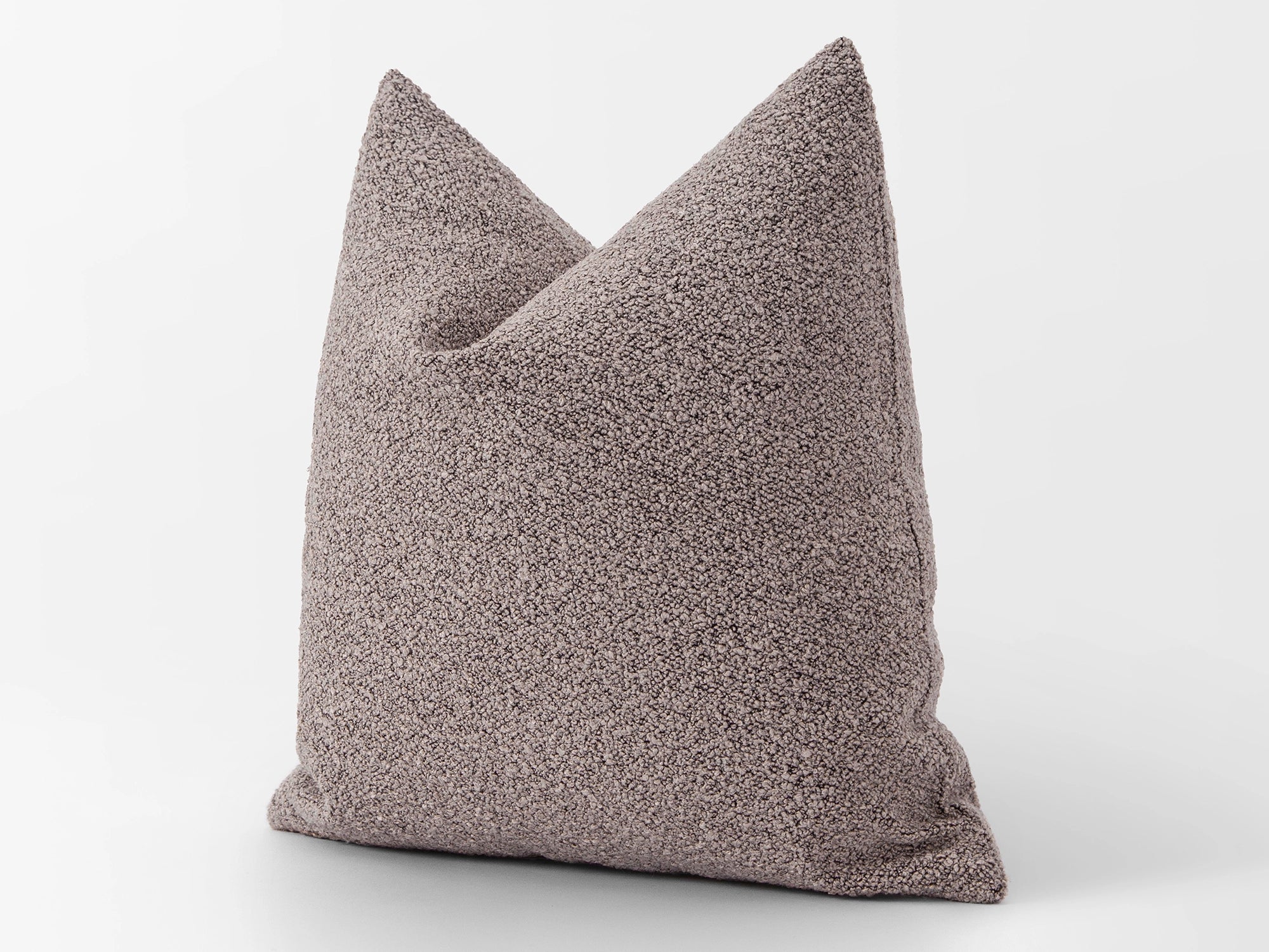 Dusty Rose Boucle Pillow Cover