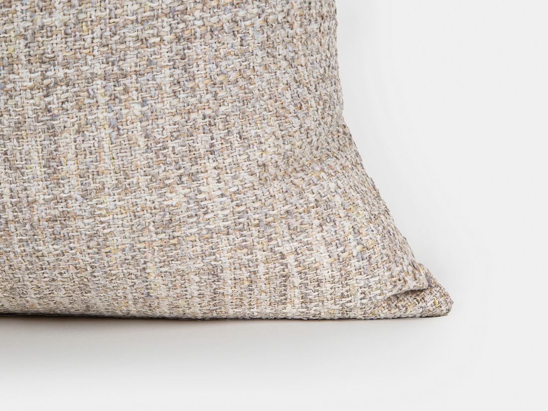 Neutral Woven Pillow Cover