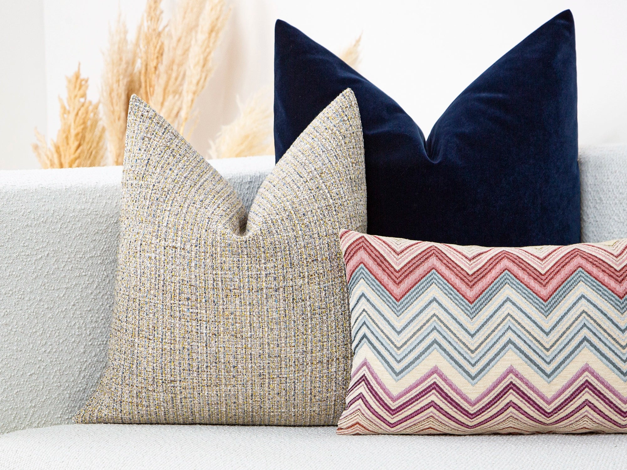 Neutral Woven Pillow Cover