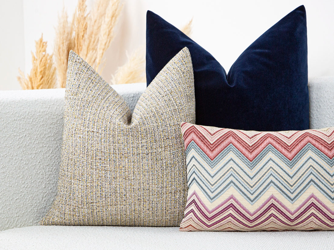 Neutral Woven Pillow Cover