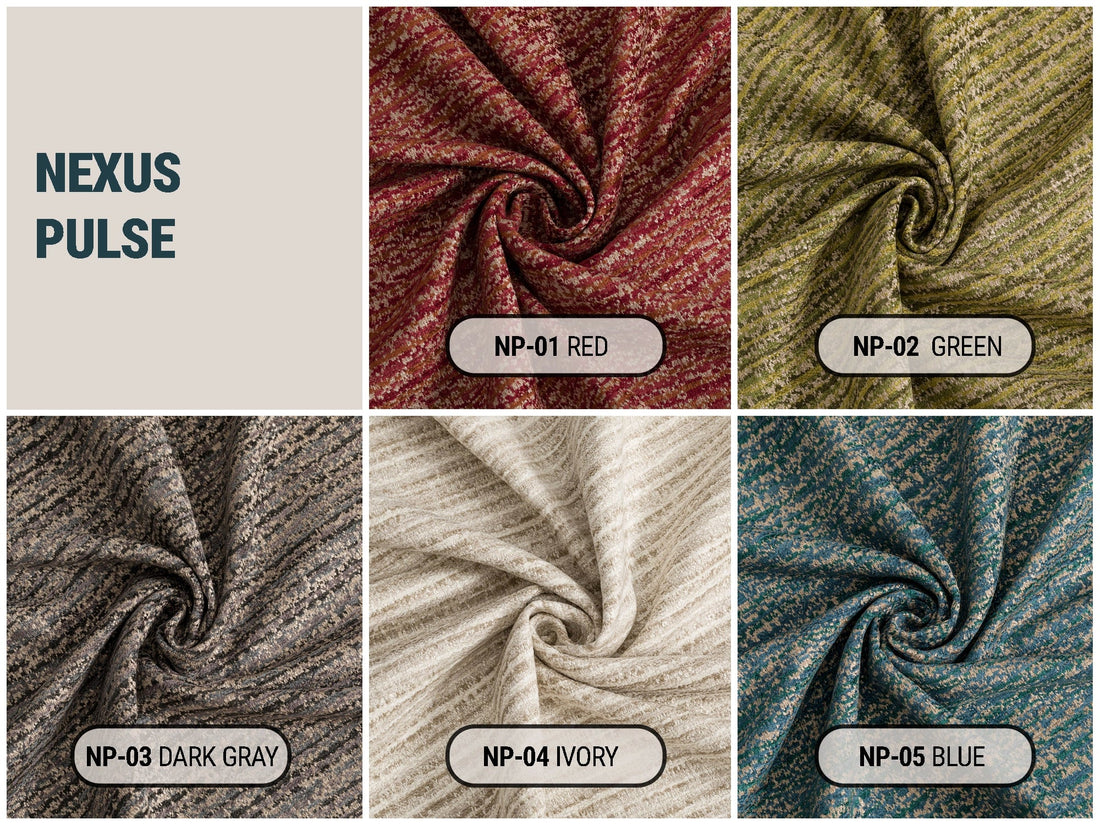 Striped Woven Upholstery Fabrics | Nexus Pulse