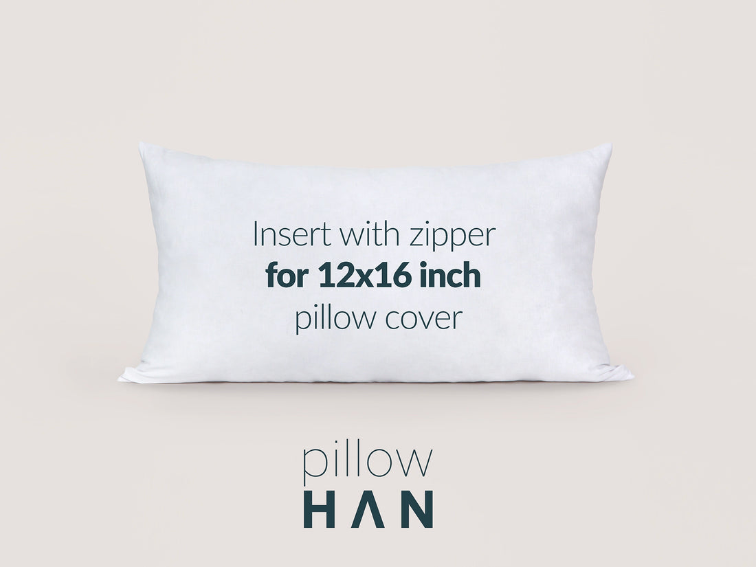Lumbar Insert for 12x16 inch Pillow Covers
