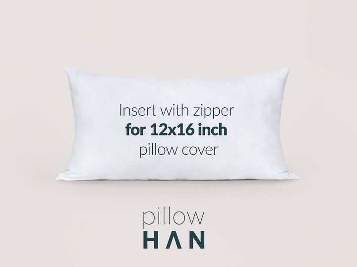 Lumbar Insert for 12x16 inch Pillow Covers