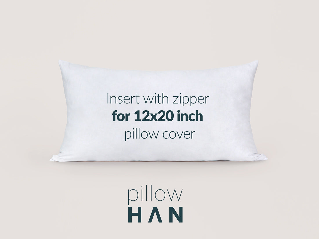 Lumbar Insert for 12x20 inch Pillow Covers
