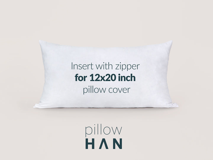 Lumbar Insert for 12x20 inch Pillow Covers