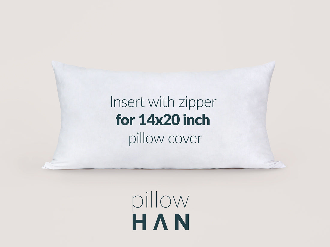Lumbar Insert for 14x20 inch Pillow Covers
