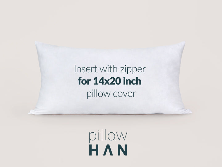 Lumbar Insert for 14x20 inch Pillow Covers