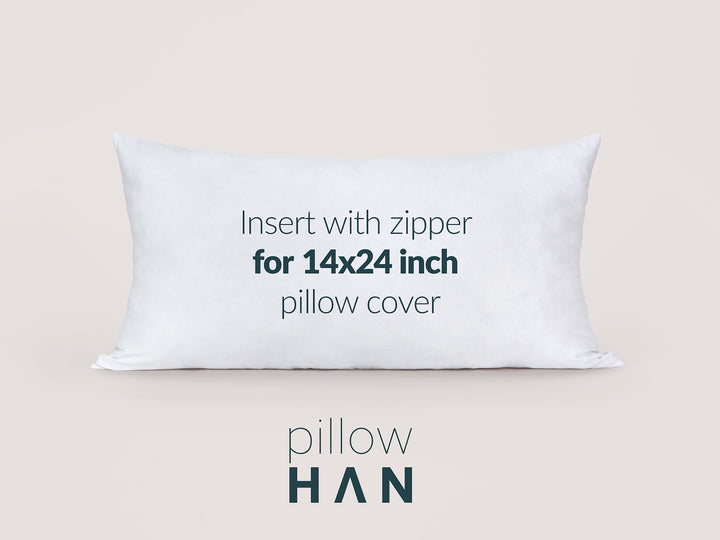 Lumbar Insert for 14x24 inch Pillow Covers