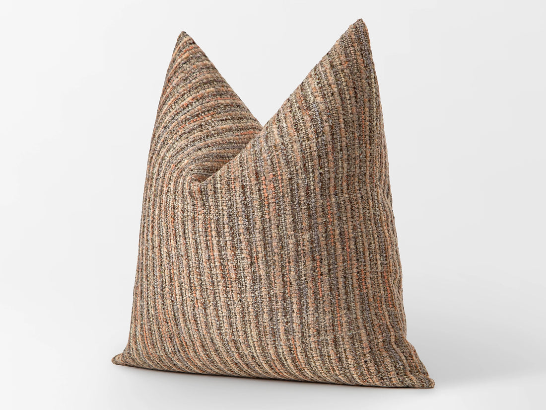 Colorful Rustic Textured Pillow Cover