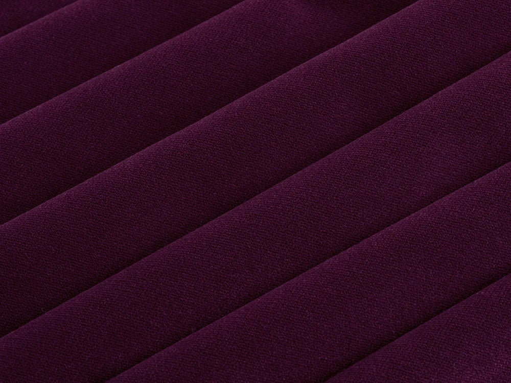 Plum Purple Velvet Upholstery Fabric - Classic Velvet