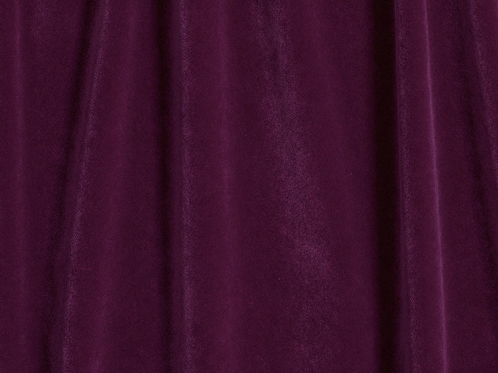 Plum Purple Velvet Upholstery Fabric - Classic Velvet