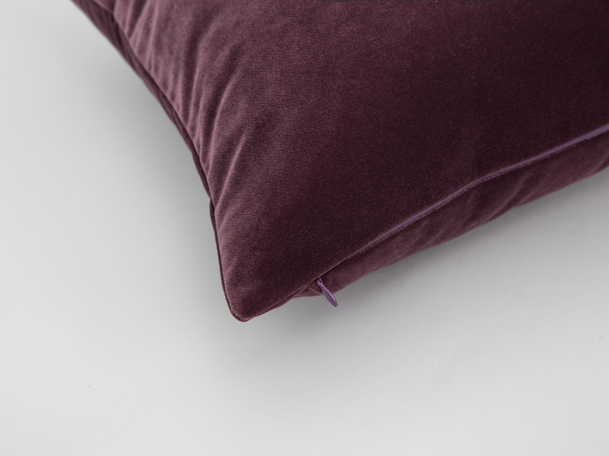 Grape Velvet Pillow Cover