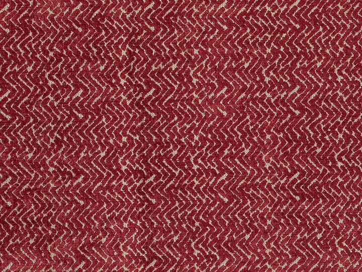 Red Chevron Upholstery Fabric - Nexus Chevron