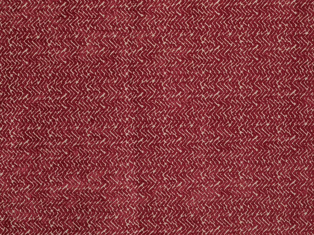 Red Chevron Upholstery Fabric - Nexus Chevron