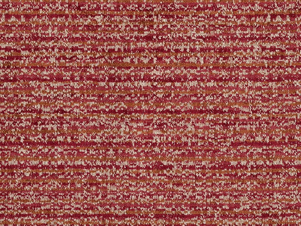 Red Textured Upholstery Fabric - Nexus Pulse