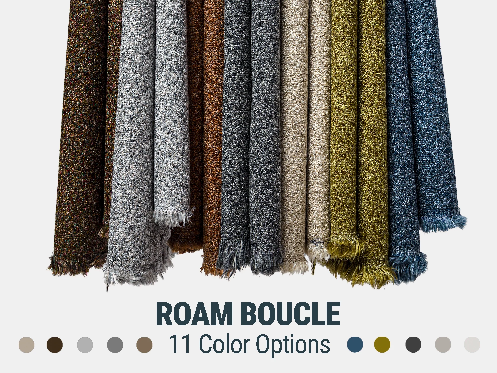 Boucle Upholstery Fabrics | Roam Boucle