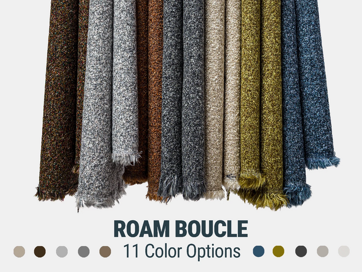Boucle Upholstery Fabrics | Roam Boucle