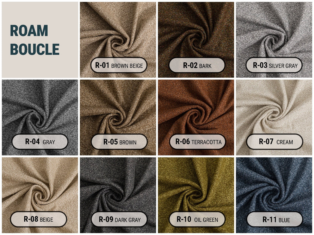 Boucle Upholstery Fabrics | Roam Boucle