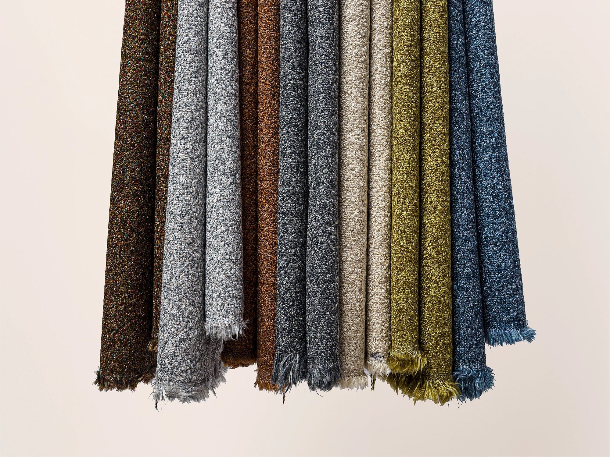 Beige Boucle Upholstery Fabric - Roam Boucle