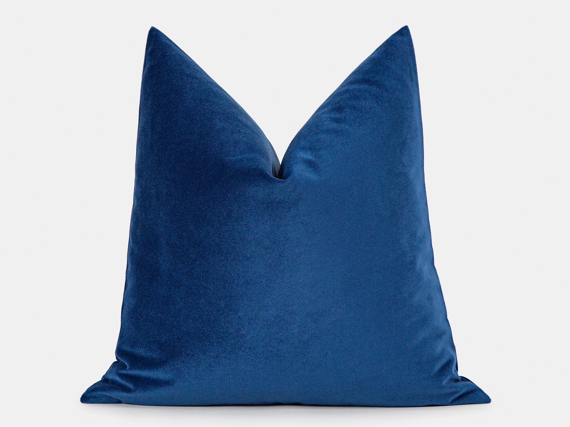 Royal Blue Velvet Pillow Cover