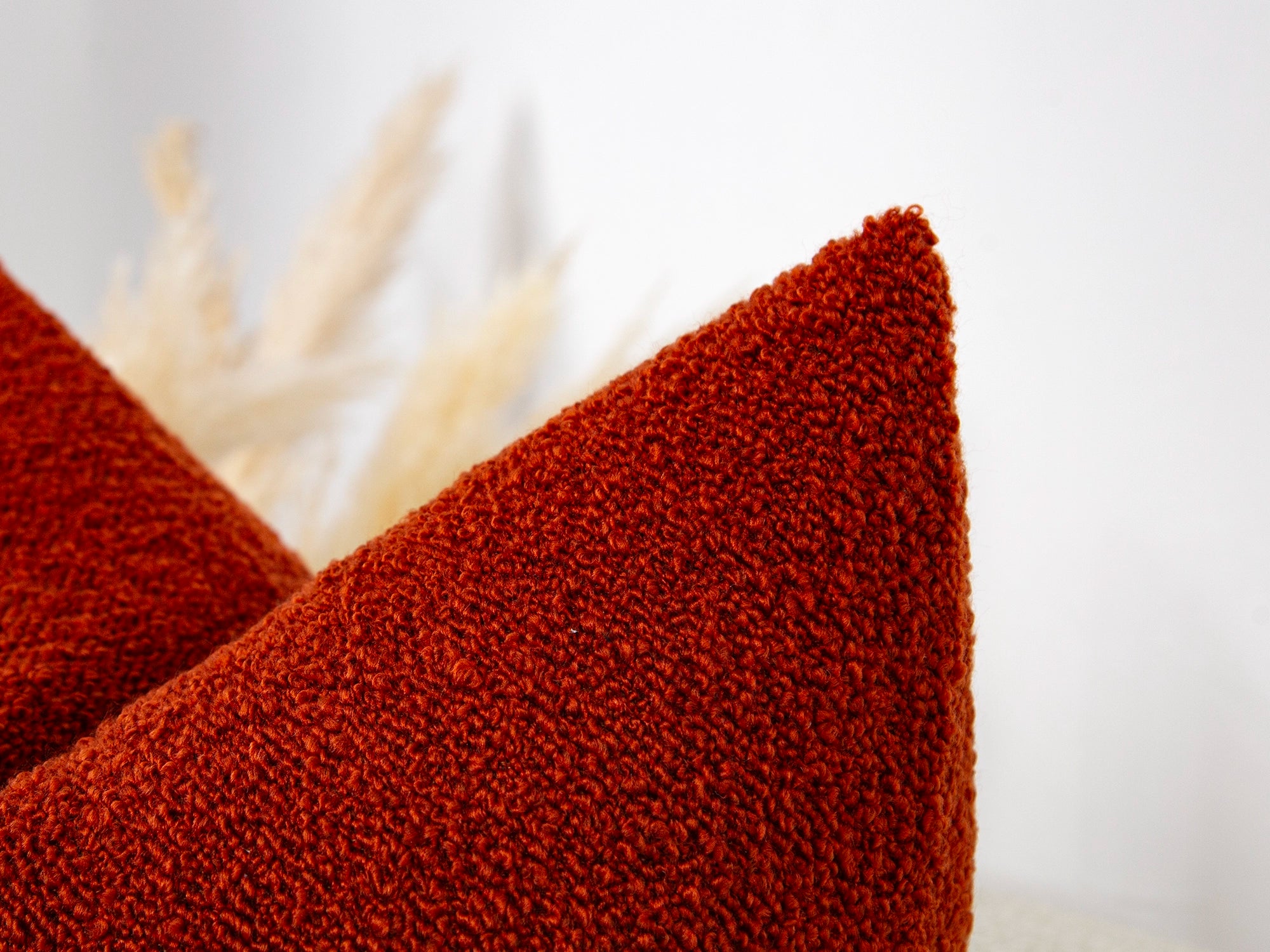 Rust Alpaca Pillow Cover
