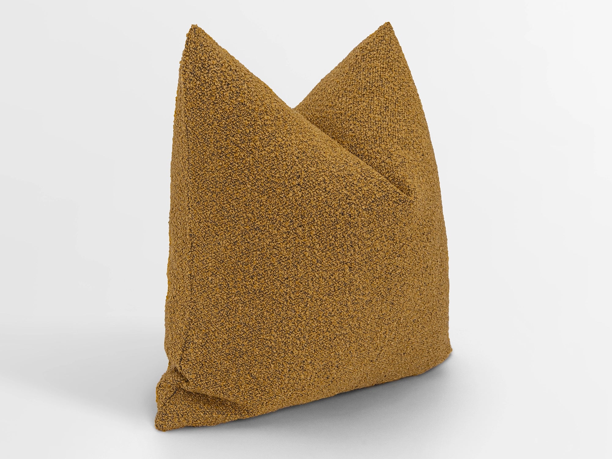 Burnt Orange Boucle Pillow Cover