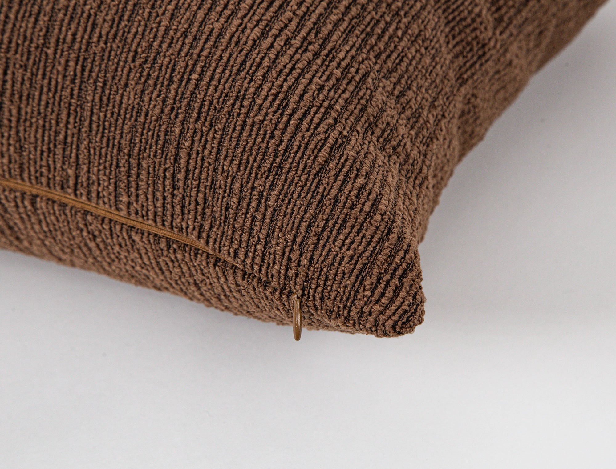 Saddle Brown Linear Pillow Cover - District