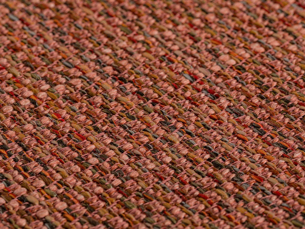 Salmon Woven Upholstery Fabric - Arcadian
