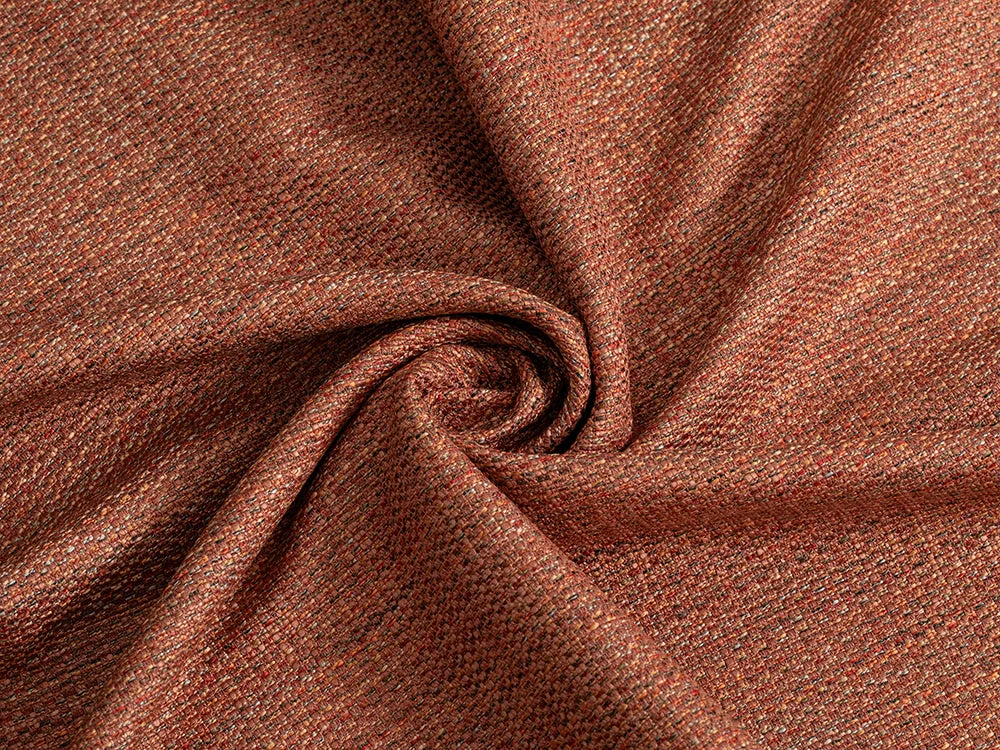 Salmon Woven Upholstery Fabric - Arcadian