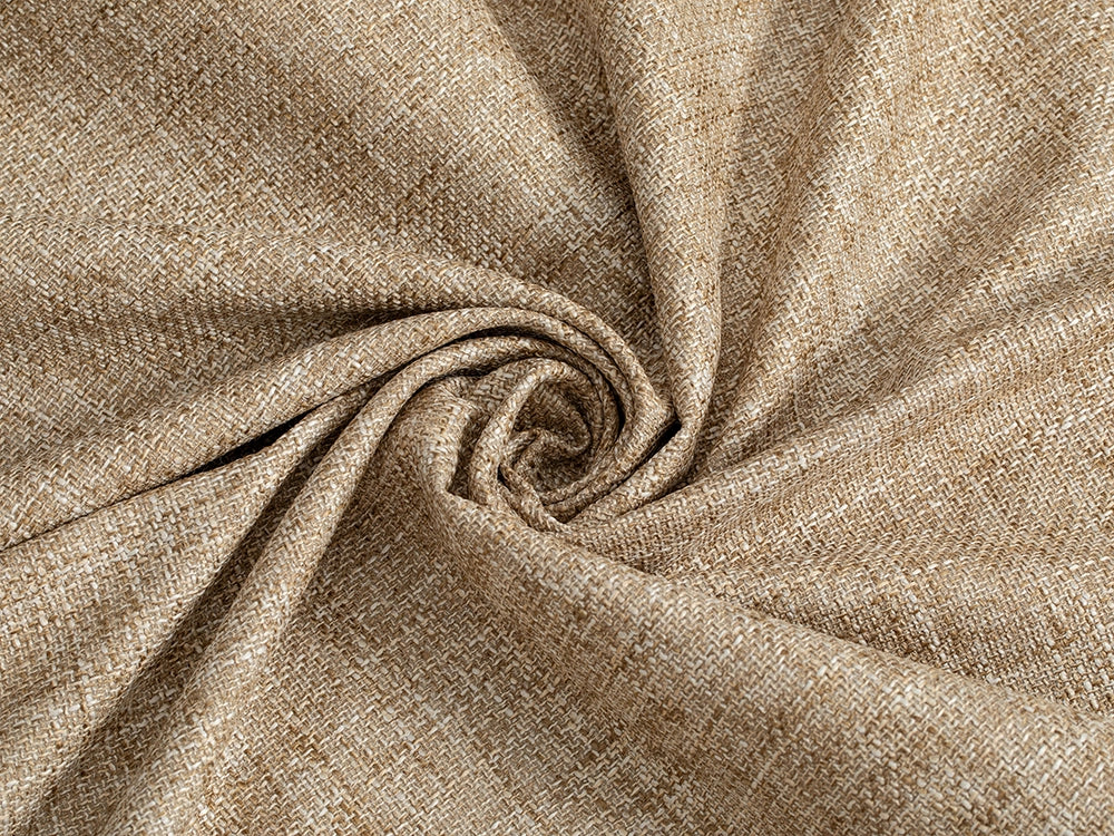 Sand Beige Woven Upholstery Fabric - Harvest