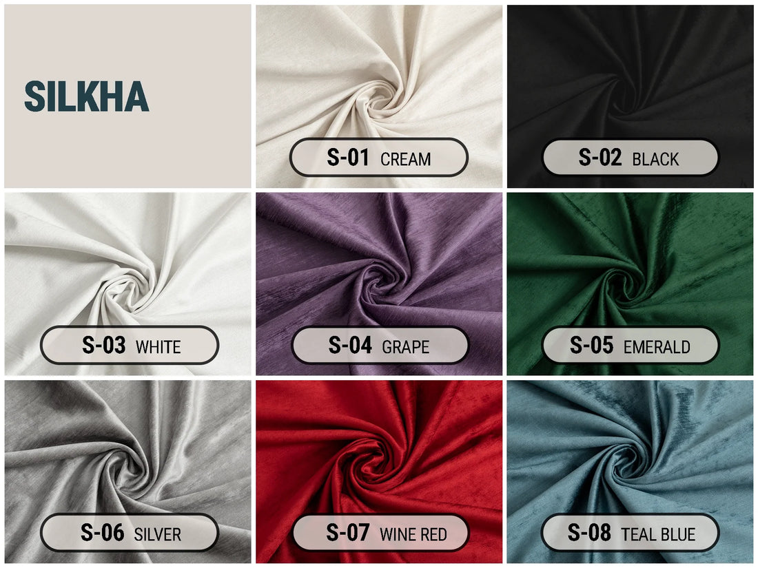 Silky Textured Upholstery Fabrics | Silkha