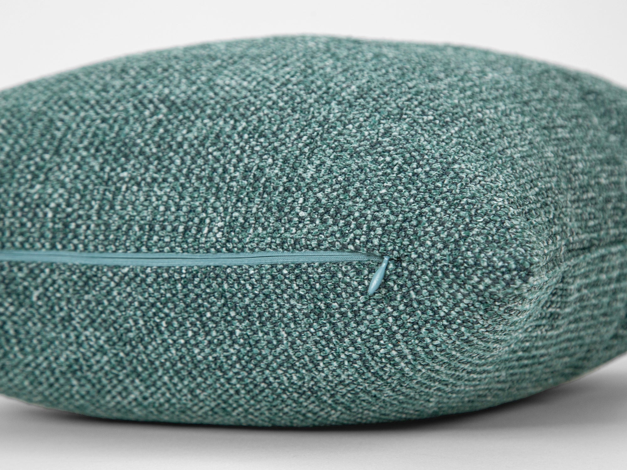 Teal Textured Boho Pillow Cover