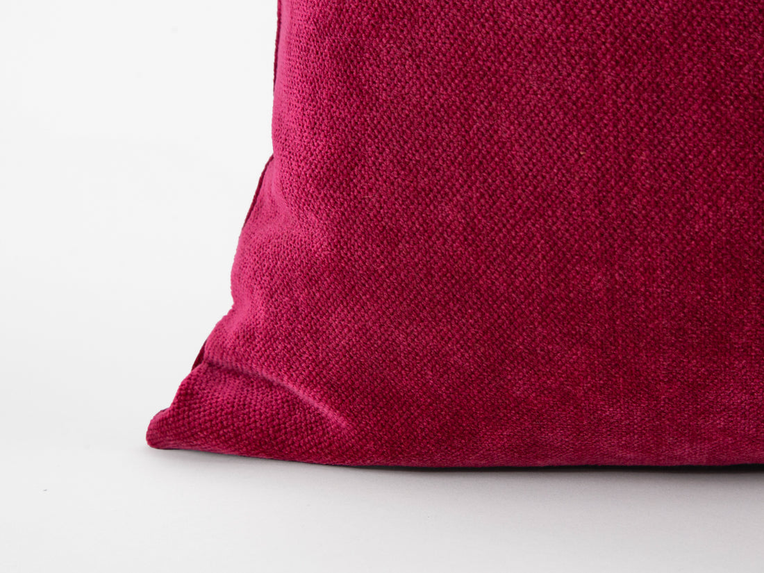Fuchsia  Throw Pillow Cover