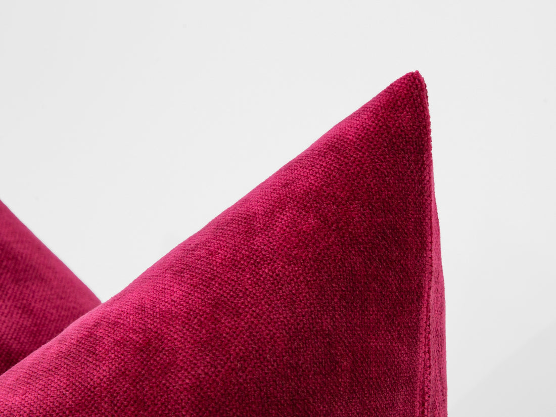 Fuchsia  Throw Pillow Cover