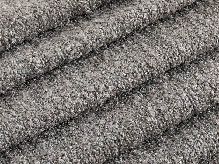 Stone Gray Boucle Upholstery Fabric - Monarch