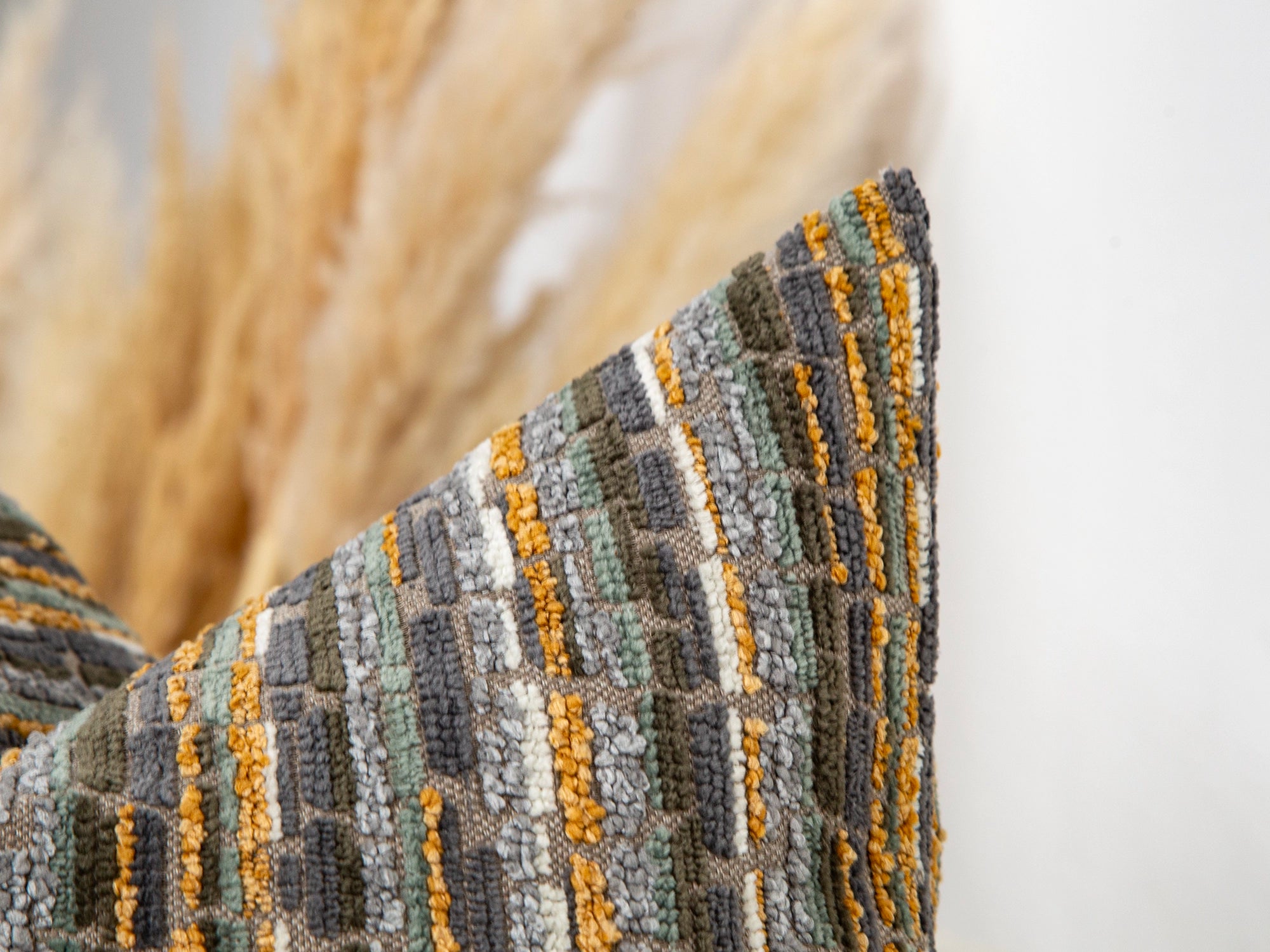 Colorful Textured Soft Throw Pillow Cover