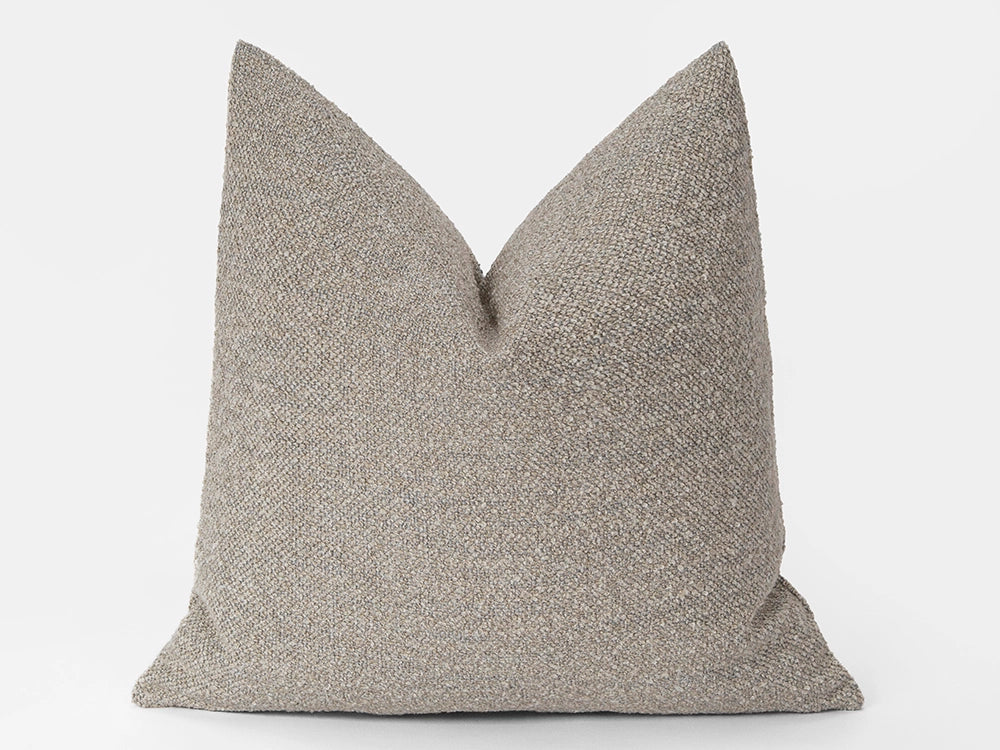 Tan Textured Pillow Cover