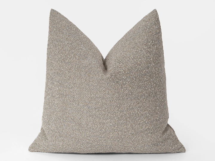 Tan Textured Pillow Cover