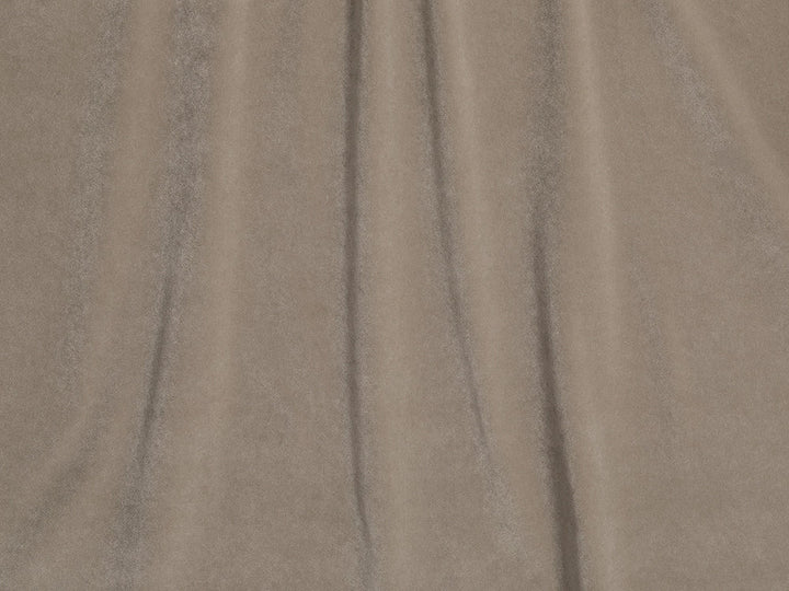 Taupe Beige Velvet Upholstery Fabric - Classic Velvet