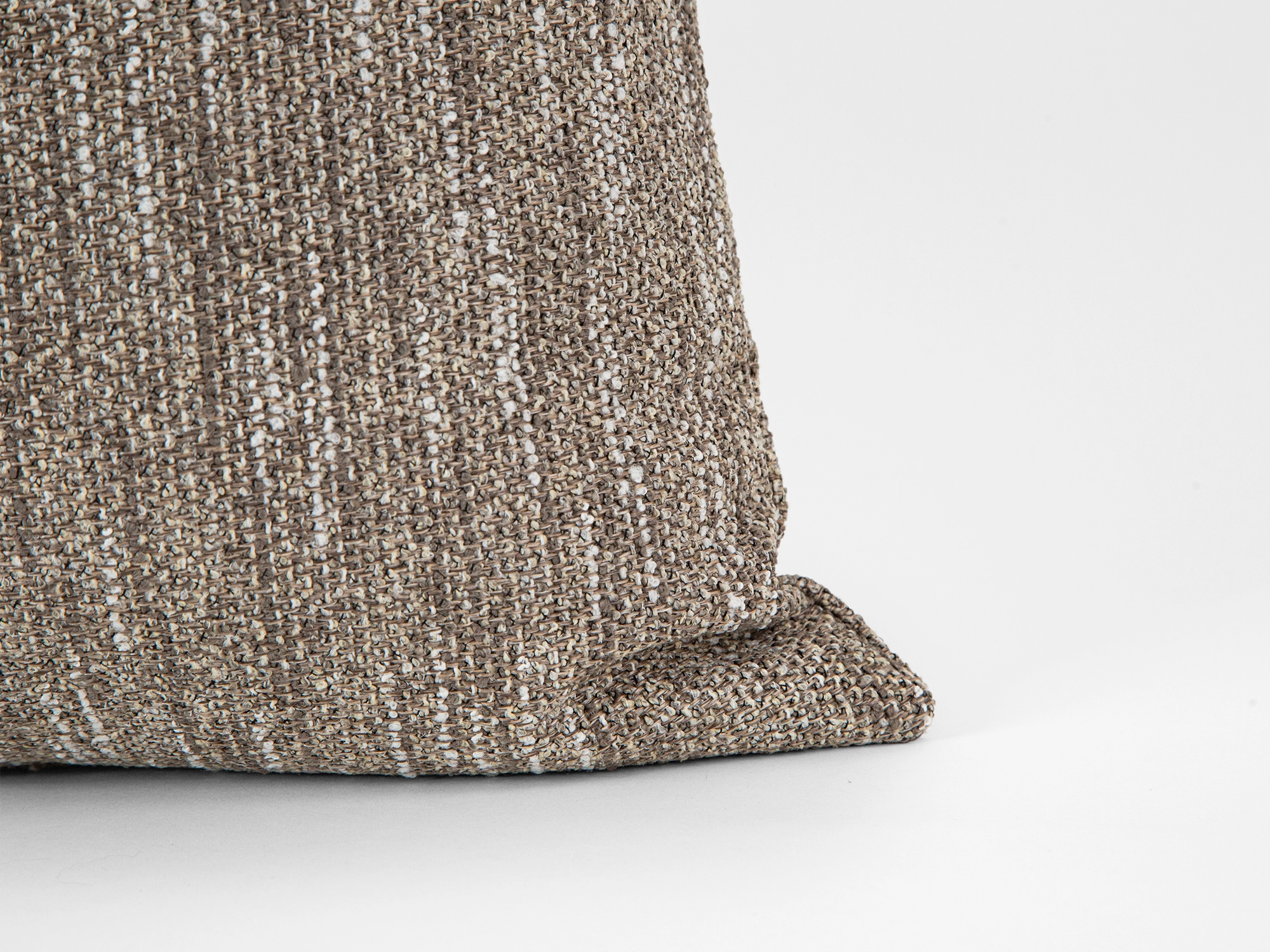 Taupe Beige Pillow Cover - Woven & Textured
