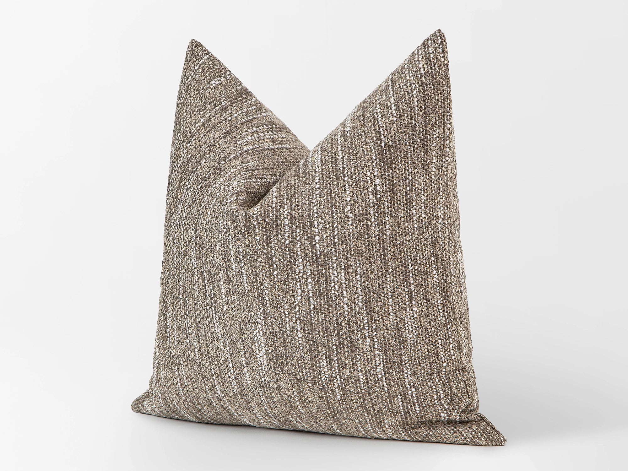 Taupe Beige Pillow Cover - Woven & Textured