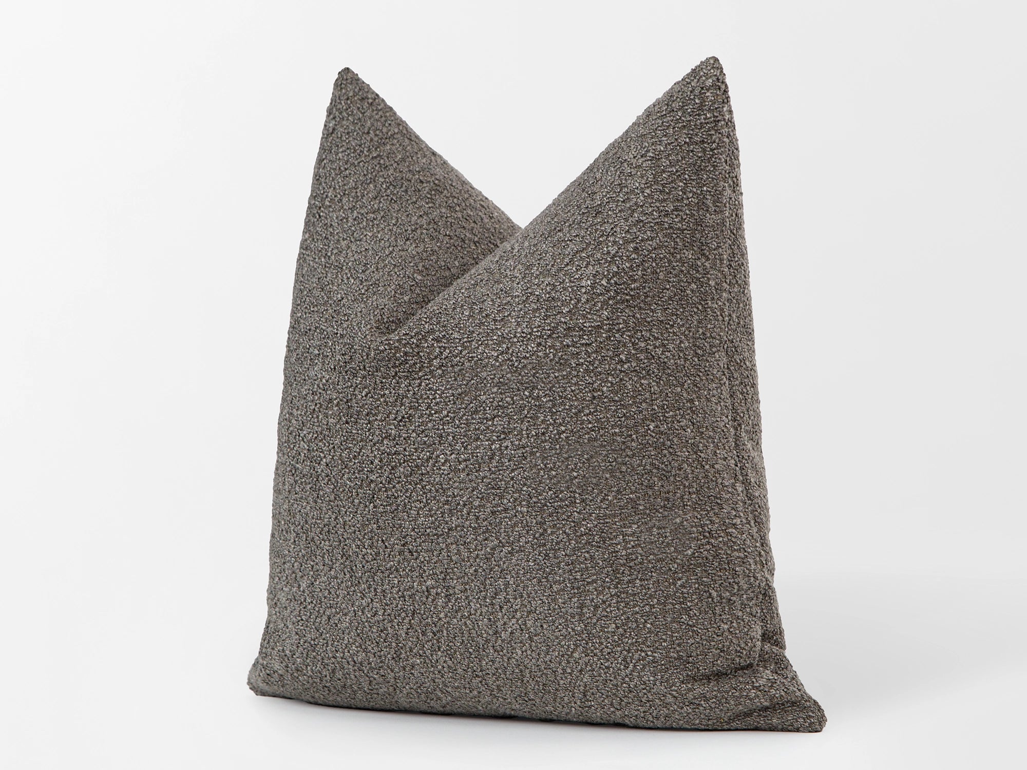 Taupe Gray Alpaca Pillow Cover