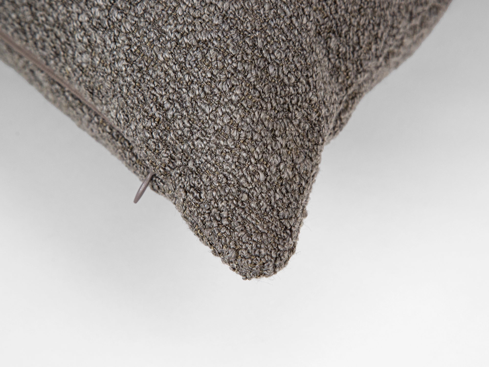 Taupe Gray Alpaca Pillow Cover
