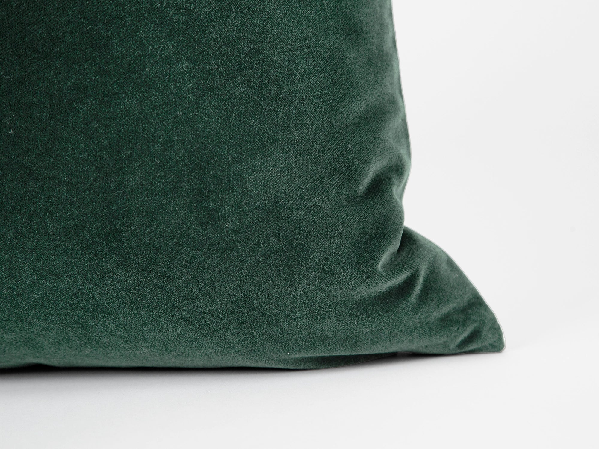 Teal Green Velvet Pillow Cover