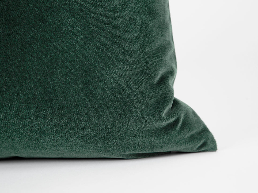 Teal Green Velvet Pillow Cover