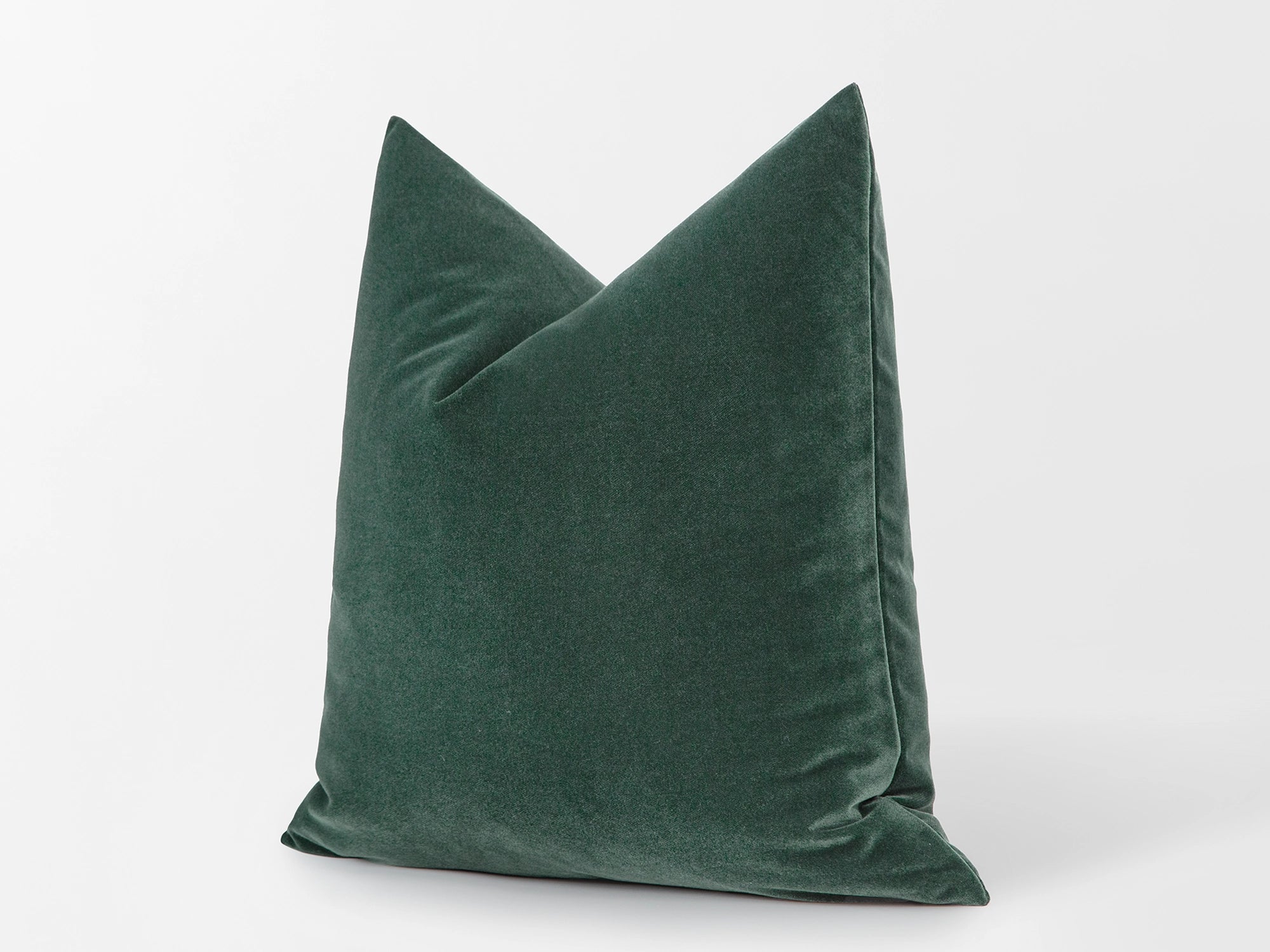 Teal Green Velvet Pillow Cover