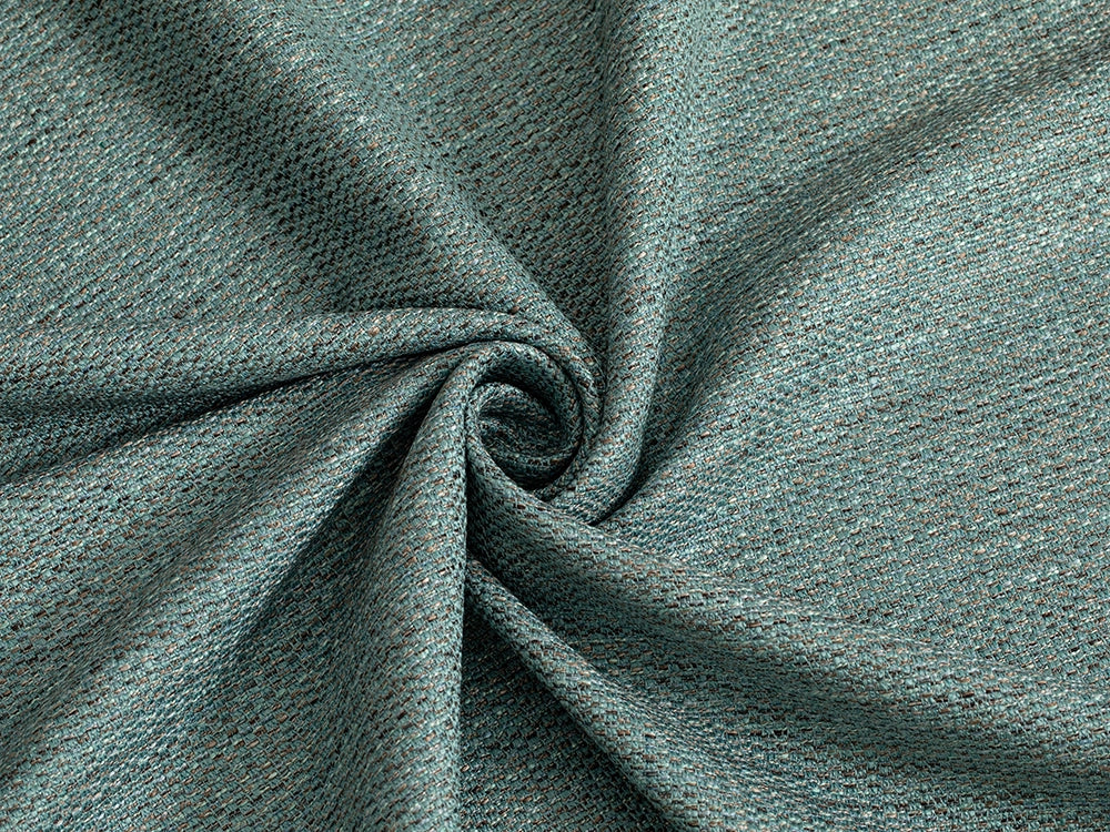 Teal Woven Upholstery Fabric - Arcadian